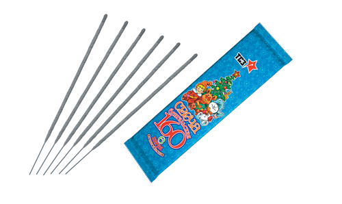  Бенгальские свечи 6 шт 160 мм в пакете  в Нефтекамске